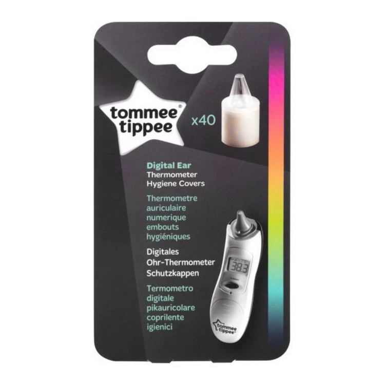 Tommee Tippee Digital Ear Thermometer Hygiene Covers - 40 pack