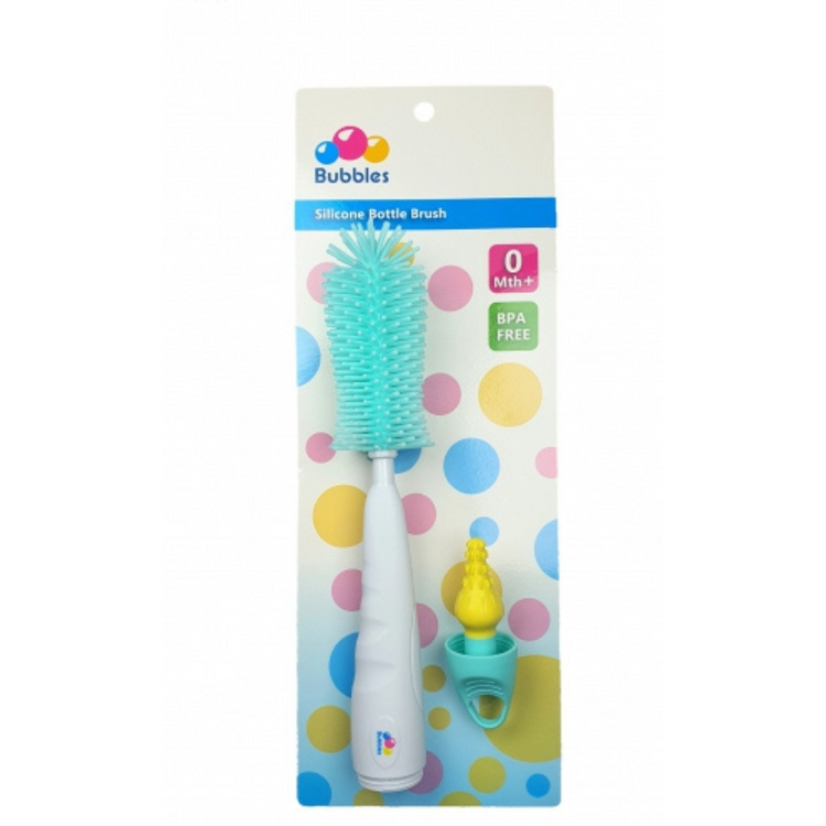 Bubbles Silicone Bottle Brush 0m+