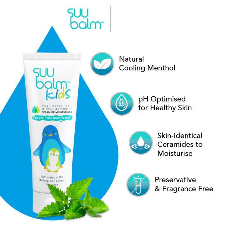 Suu Balm Kids Ceramide Moisturiser (75ml/200ml)