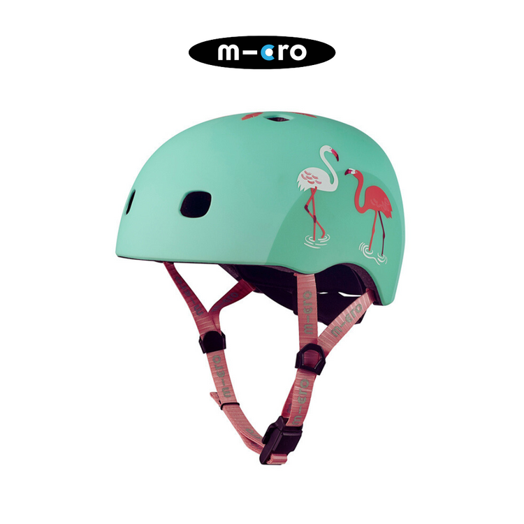 Micro Safety Helmet Flamingo M (52-56cm)