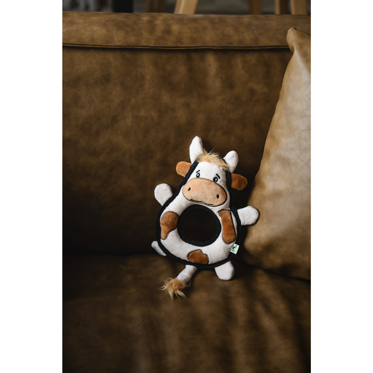 V-Pet Rough & Tough Toys - Welcome to the Farm - Cow M