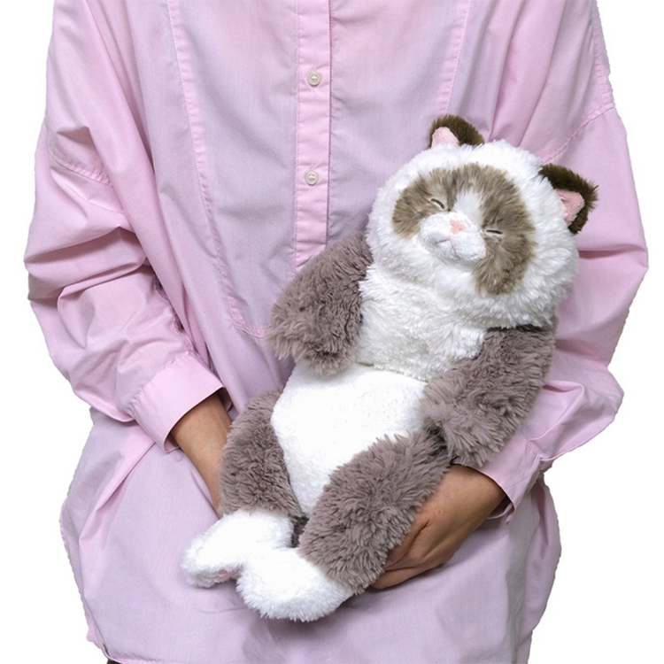 Sunlemon 1263 Ragdoll Gbyr - Lying Cat Sleeping Face Stuffed Toy M