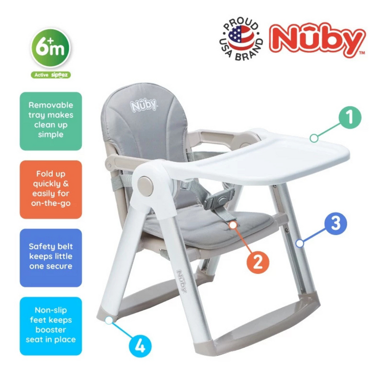 Nuby Baby Portable Booster Seat (6-36m)