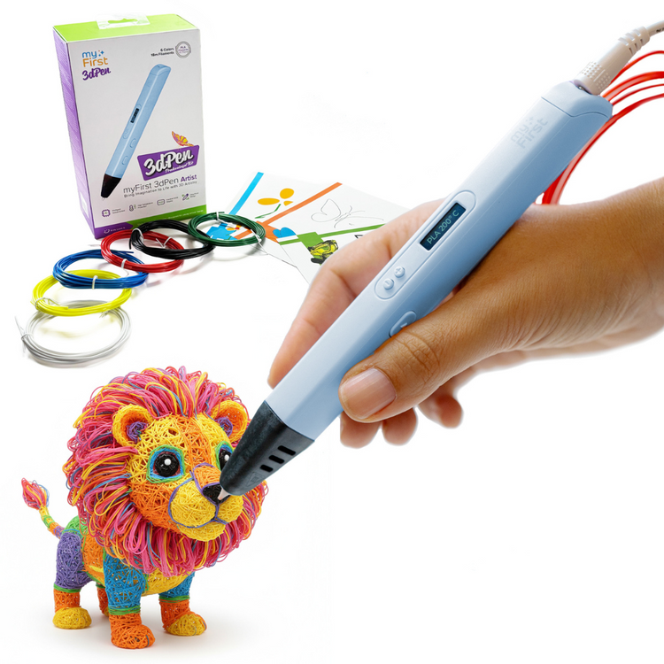 myFirst 3dPen Artist - Safe & Easy to Use STEM Learning 3D Pen for Kids