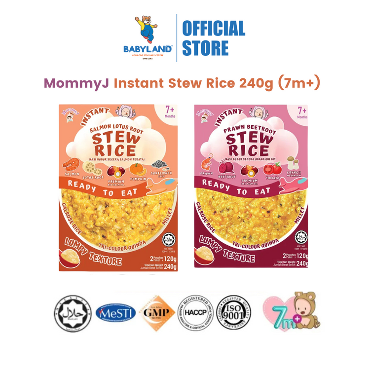 MommyJ Baby Instant Stew Rice 240g (7m+)