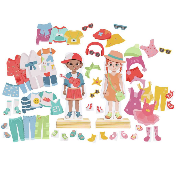 Hape 1651 Dress-Up Magnetic Puzzle (3y+)