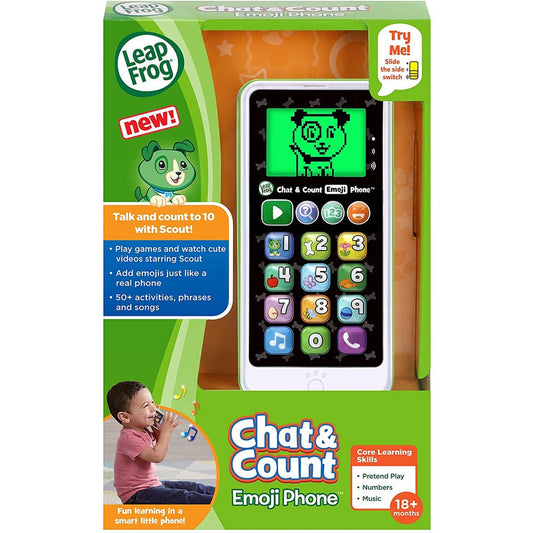 LeapFrog Chat & Count Emoji Phone 18m+