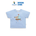 Purebaby Organic Kids Voyager Relaxed Tee - Surf Print