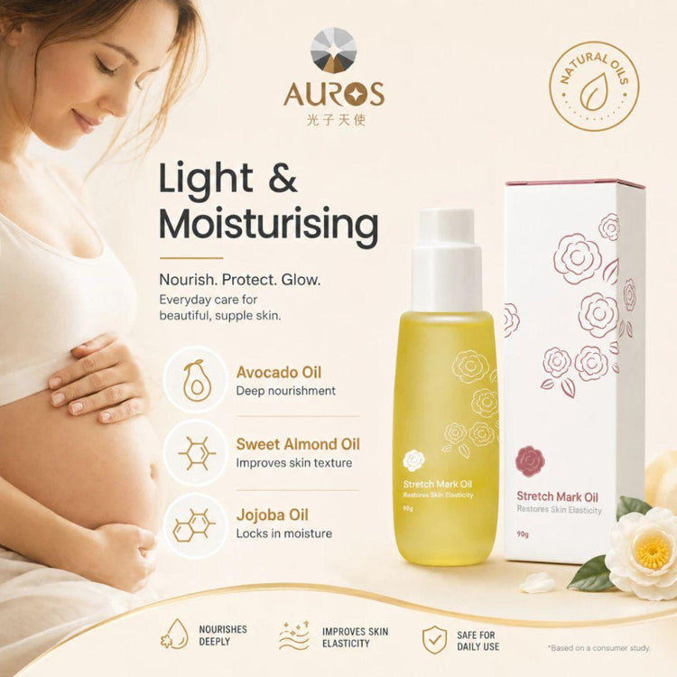 Nootkaherb Stretch Mark Oil 90ml – Pregnancy & Postpartum Massage Oil