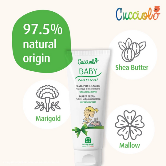 Cucciolo Baby Natural Diaper Cream (100ml)