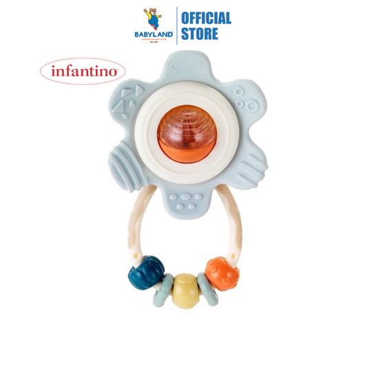 Infantino 316826 Spin & Rattle Teether Suitable from 0+