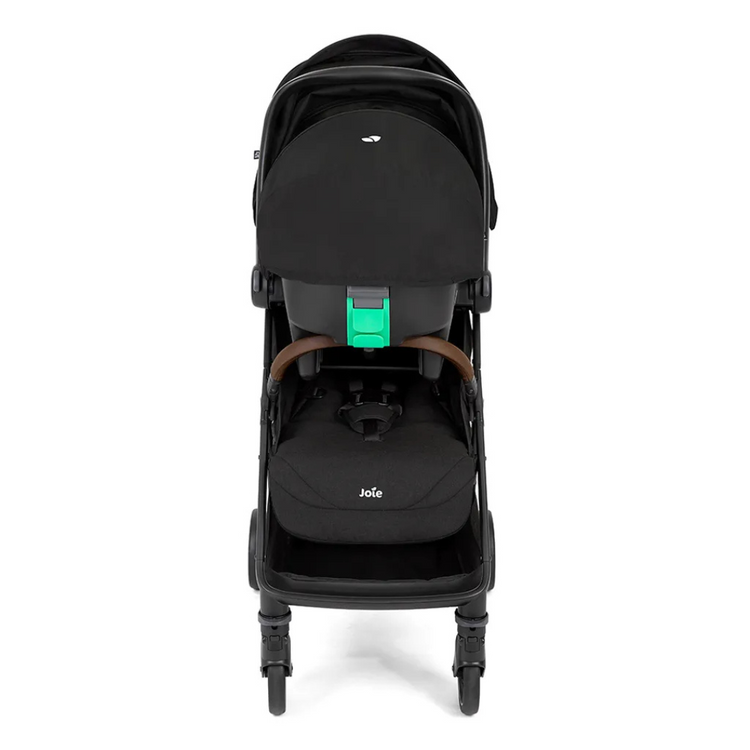 Joie Pact Pro Travel System (Birth to 22kg) | Pact Pro Stroller with i-Snug 2 Infant Carrier Car Seat