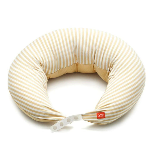 Mamaway Non-Toxic Maternity & Feeding Pillow Case - Yellow Stripe