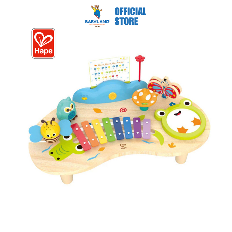 Hape 0523 Nature's Symphony Table Suitable for Age 18M+