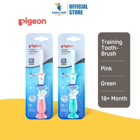 Pigeon Baby Training Toothbrush Lesson 4 (18m+)