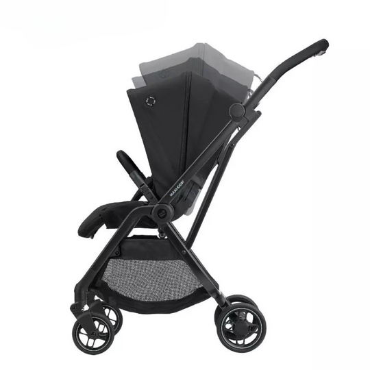 Maxi-Cosi Leona² Ultra Compact Stroller - Essential Black (0-22kg)