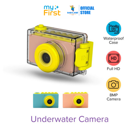 myFirst Camera 2 8MP Underwater Camera Diving IPX8 Waterproof Cute Digital Kids Camera Toys (10ft/3m) Gifts Kids