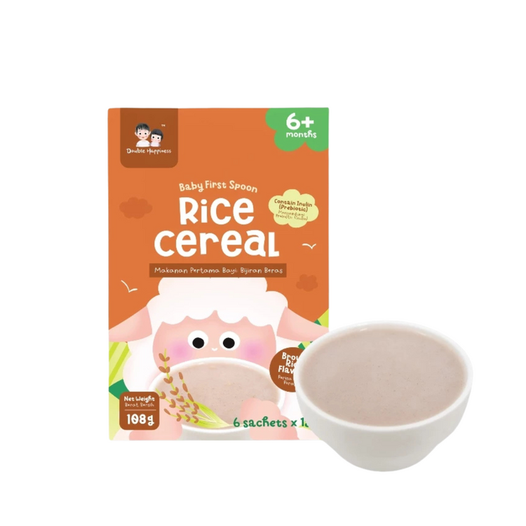 Double Happiness Baby First Spoon Rice Cereal 108g