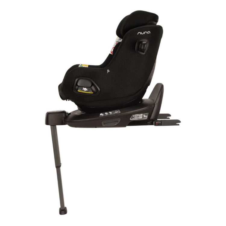 Nuna TODL lite - Caviar | i-Size Rotating Car Seat for Birth to 4 years