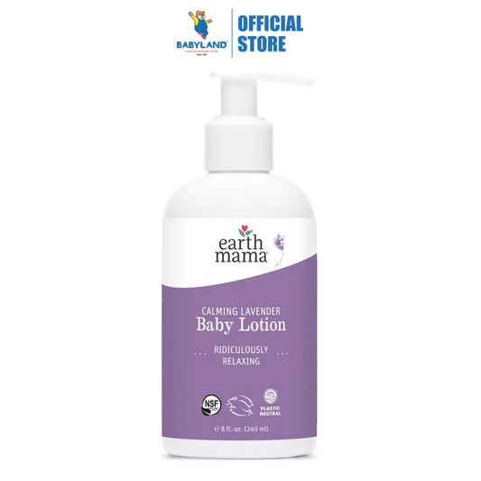Earth Mama Calming Lavender Baby Lotion 240ml
