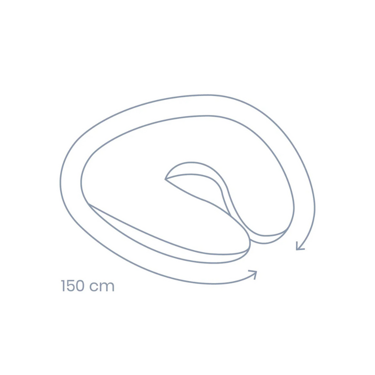 Doomoo Softy Nursing Pillow - Mushroom