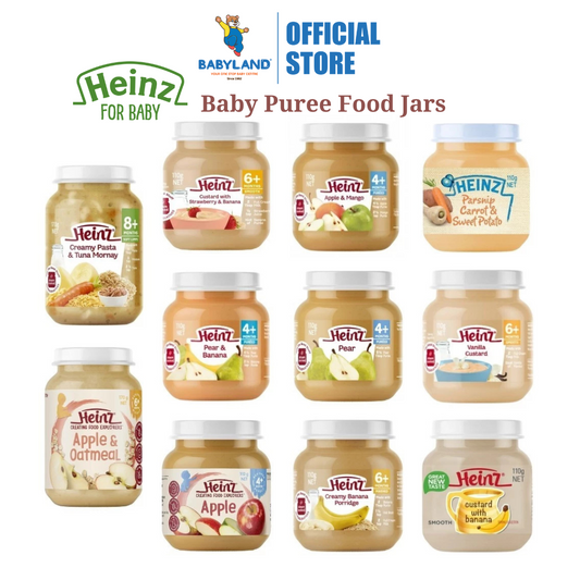 Heinz Baby Puree Food Jars (110g) (170g)