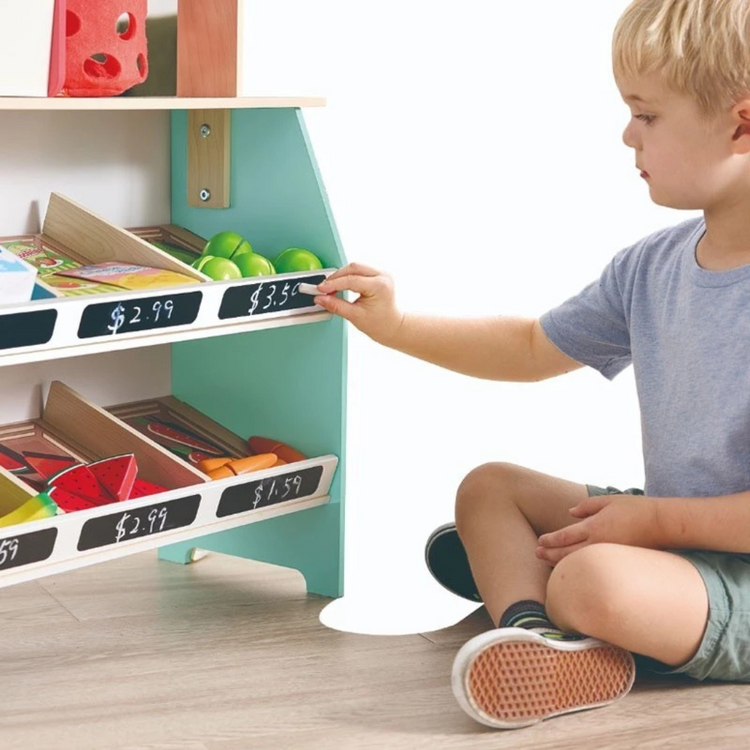 Hape 3209 Farmers Market Stall Role play ( 3+ Years )