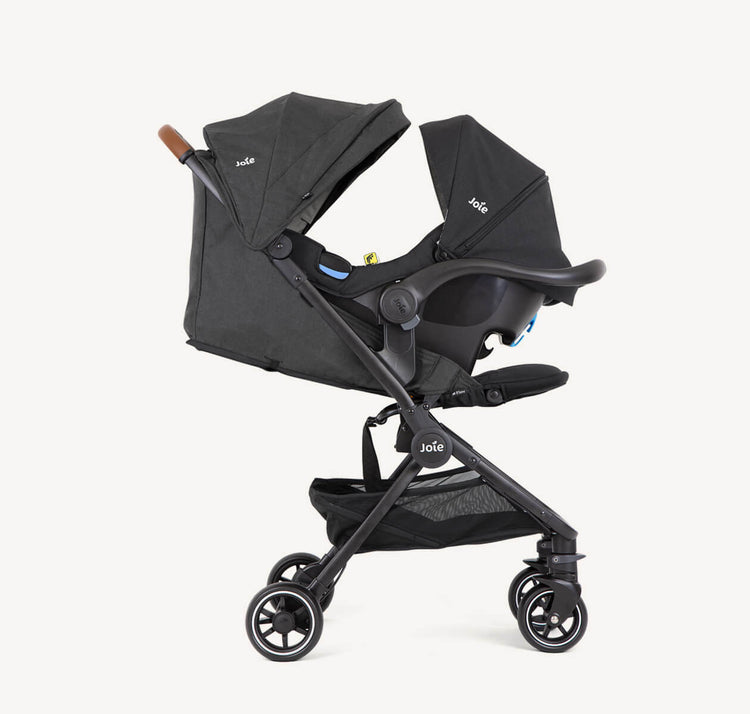 Joie Meet Pact Flex Stroller - Shale (Birth to 15kg)