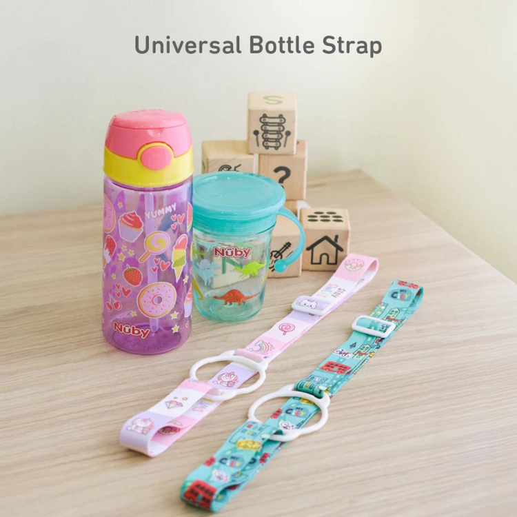 Nuby Bottle Strap - Unicorn Design