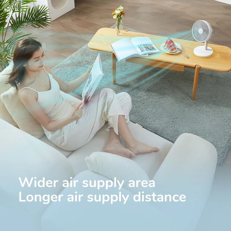 JisuLife Portable Oscillating Extendable Desk Fan FA13P (8000mAh) | Upgraded Version