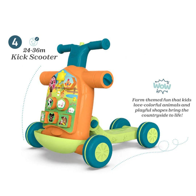 Chicco Toy 4 In 1 Walk & Ride (9 to 36 months)
