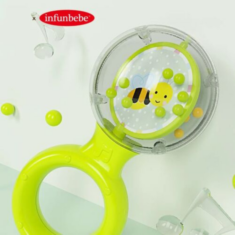 Infunbebe Flip And Grip Rattle (3m+)