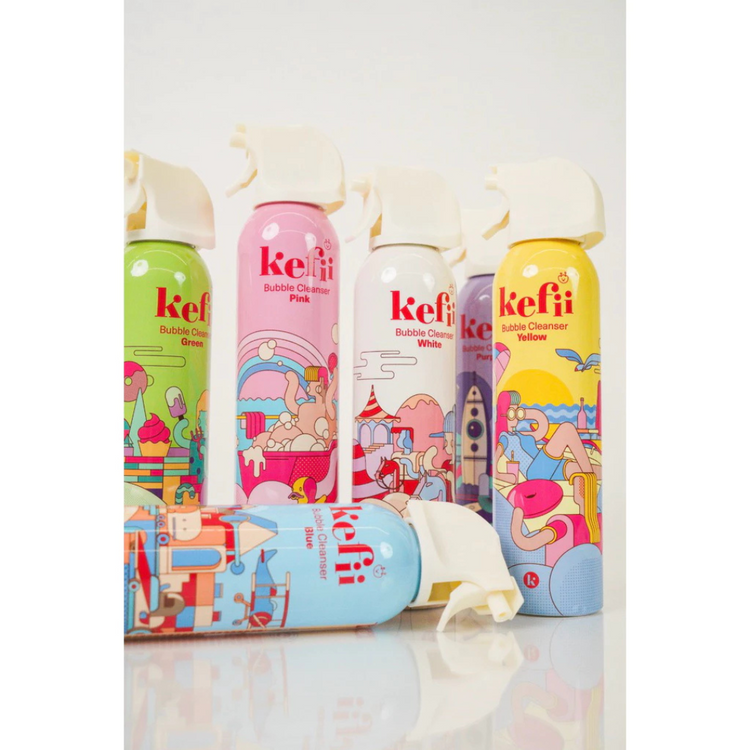 Kefii Bubble Cleansers – Whimsical Wonders Trio Set of 3