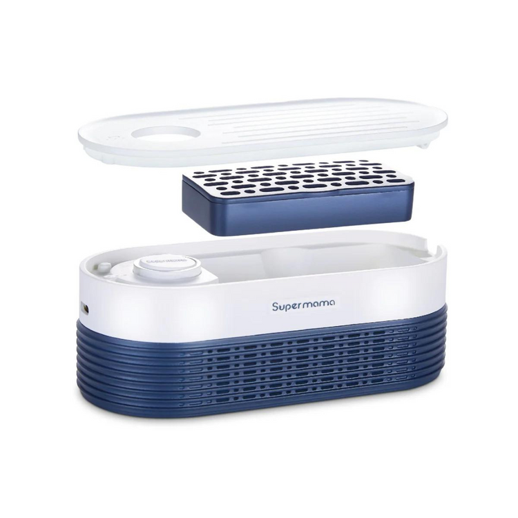 SuperMama AirPury Portable 2in1 Air Purifier