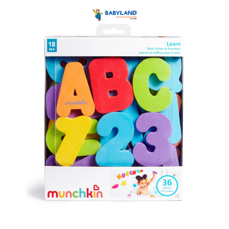 Munchkin Learn Bath Letters & Numbers