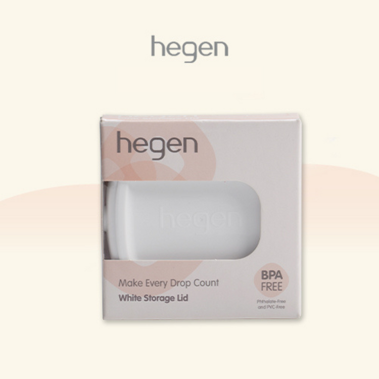 Hegen PCTO Breast Milk Storage Lid 1 Pack (White/Pink/Grey/Blue/Purple/Green)