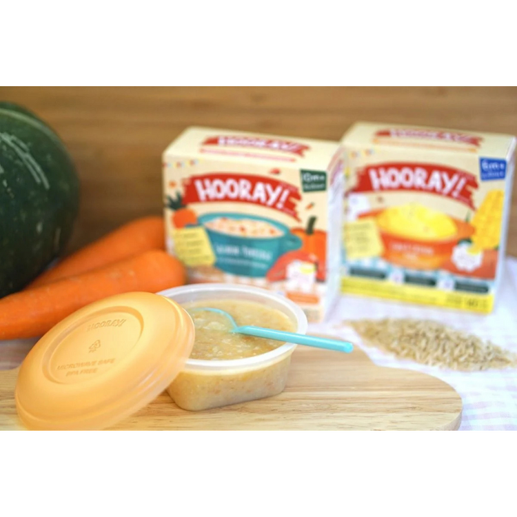 Hooray Baby Food Puree Porridge Cereal 140g ( 10+ months )