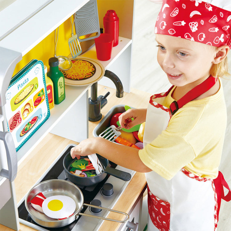 Hape 3177 Deluxe Kitchen Playset With Fan Fryer (3y+)