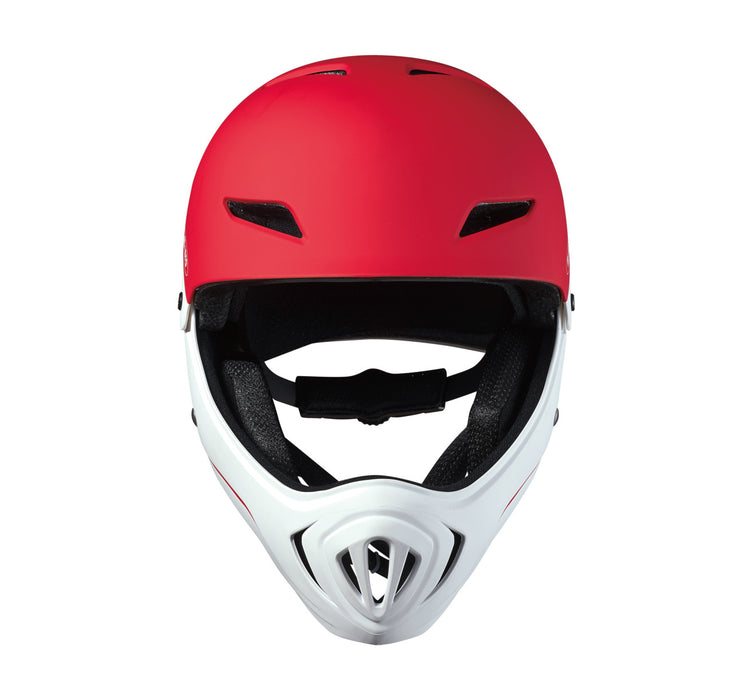 Micro Helmet Racing - White/Red (3-8yrs)