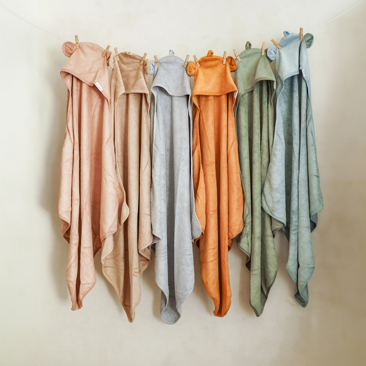 Joey & Mom Hooded Towel