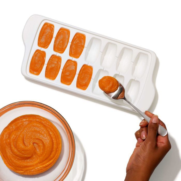 Oxo Tot Baby Food Freezer Tray With Lid - Navy