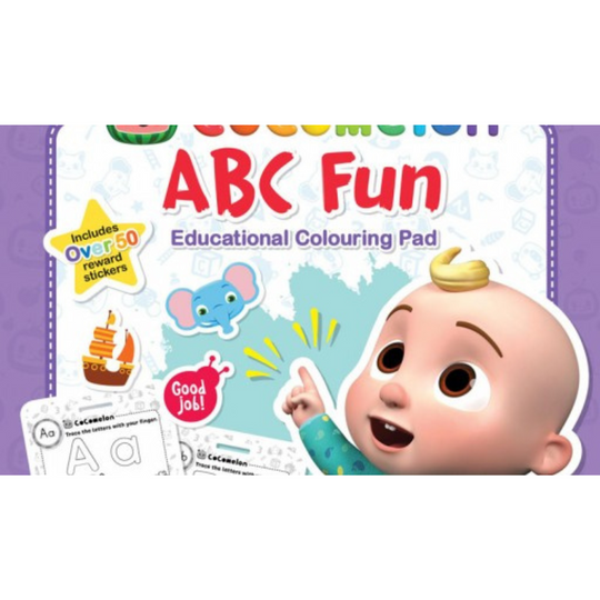 Elm Cocomelon Colouring Pad - ABC