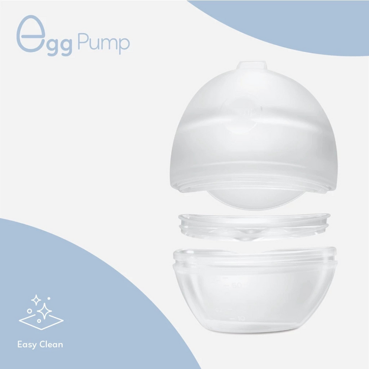 SuperMama Egg Pump Wearable Natural Suction Milk Collector