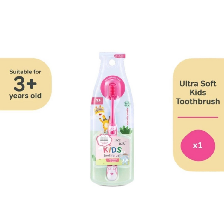 BZU BZU Ultra Soft Kids Toothbrush (Pink)