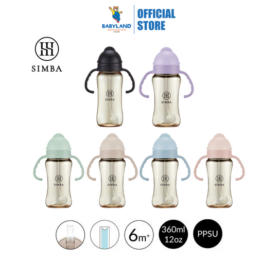 Simba allonge PPSU Wide Neck Handle-Slider / Sippy Cup
