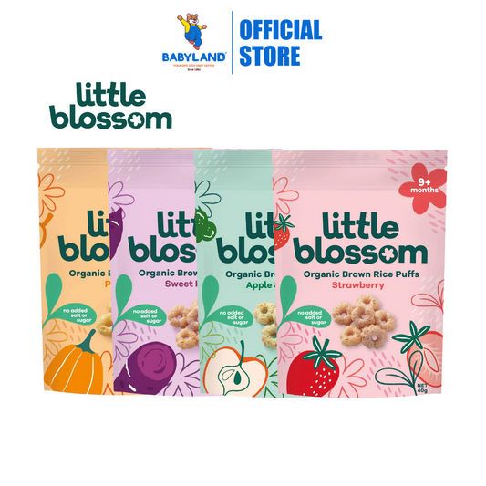 Little Blossom Organic Brown Rice Puffs (9m+)