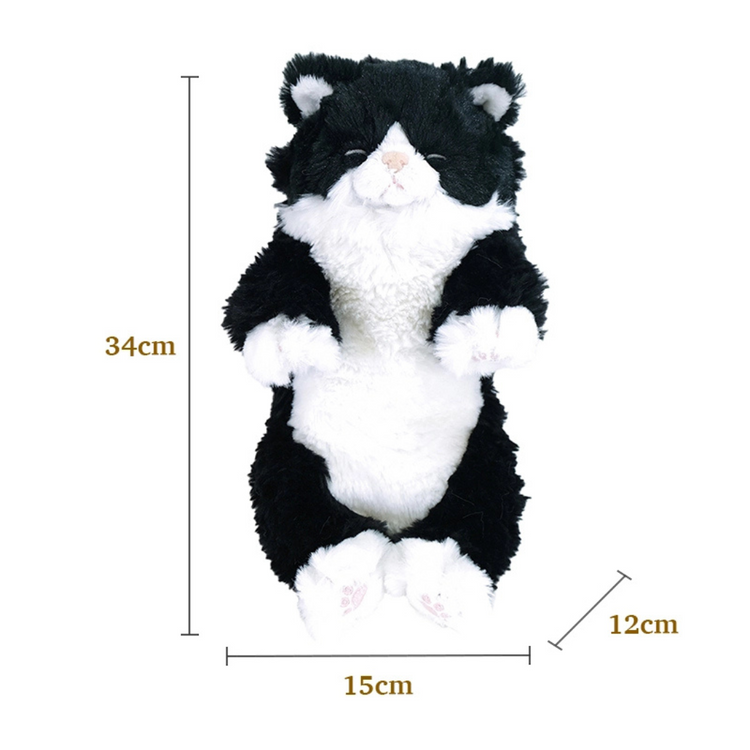 Sunlemon 1393 Hachiware - Lying Cat Sleeping Face Stuffed Toy S