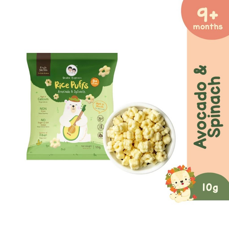 Double Happiness Rice Puff Fruit Series (9m+)