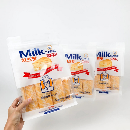 Chef Kim Milk Classic Rice Puff (Cheese Flavor) 240g