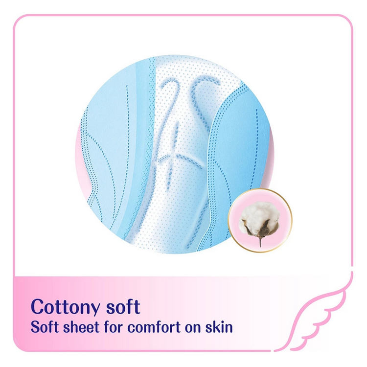 Unicharm SOFY Comfort Nite Sanitary Pad 42.5cm 8pcs (2 Packs)